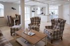 Reethus "de Tweeling" Apartment EG Büsum - Wohnzimmer