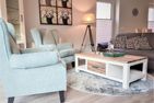 Bernstein Mare Rose Apartment 1 Büsum - Wohnzimmer