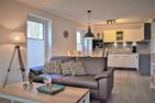 Bernstein Mare Rose Apartment 1 Büsum - Wohnzimmer