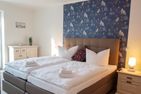 Bernstein Mare Rose Apartment 5 Büsum - Schlafzimmer