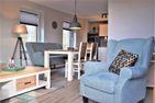 Bernstein Mare Rose Penthouse 1 Büsum - Wohnzimmer
