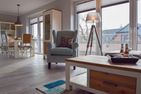 Bernstein Mare Rose Penthouse 2 Büsum - Wohnzimmer