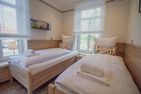  Up Besöök - Wildrose mit Sauna im Garten Krummhörn - Schlafzimmer