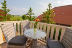 Up Besöök - Rapsblüte mit Infrarotsauna Krummhörn - Balkon