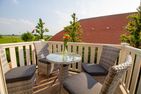  Up Besöök - Rapsblüte mit Infrarotsauna Krummhörn - Balkon
