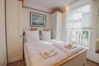  Up Besöök - Magnolie mit Sauna im Garten Krummhörn - Schlafzimmer