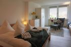 Haus Meeresgruss Strandflieder Loog - Schlafzimmer