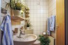 Haus Meeresgruss Strandflieder Loog - Badezimmer