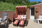 Haus Meeresgruss Strandflieder Loog - Terrasse