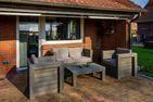  Ferienhaus Sita Krummhörn - Terrasse