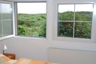 Haus Braun Dünenstübchen Loog - Gartenblick