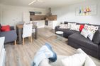 Haus Klabautermann Seepferdchen Billstraße - Wohnzimmer