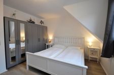 Ferienwohnung Am Harlebogen 10 Whg. 6 Carolinensiel - Schlafzimmer