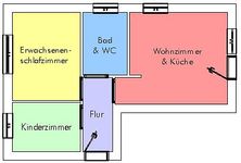 Haus Sielblick Wohnung 4 Neuharlingersiel - Grundriss