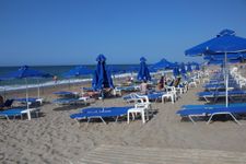 Strand von Platanias bei Rethymnon nach 9km