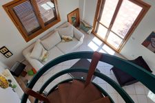 Stairs to the bedroom