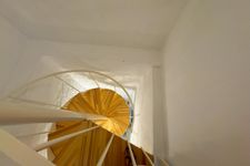 Wendeltreppe ins Obergeschoss