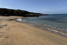 Lagouvardos beach after 2km