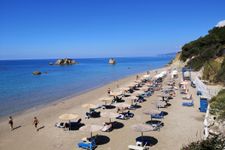 Strand von Prassoudi nach 600m