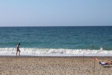 Beach of Rethymnon near the holiday home