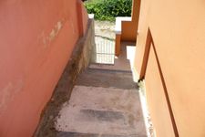 Treppe zur Ferienwohnung