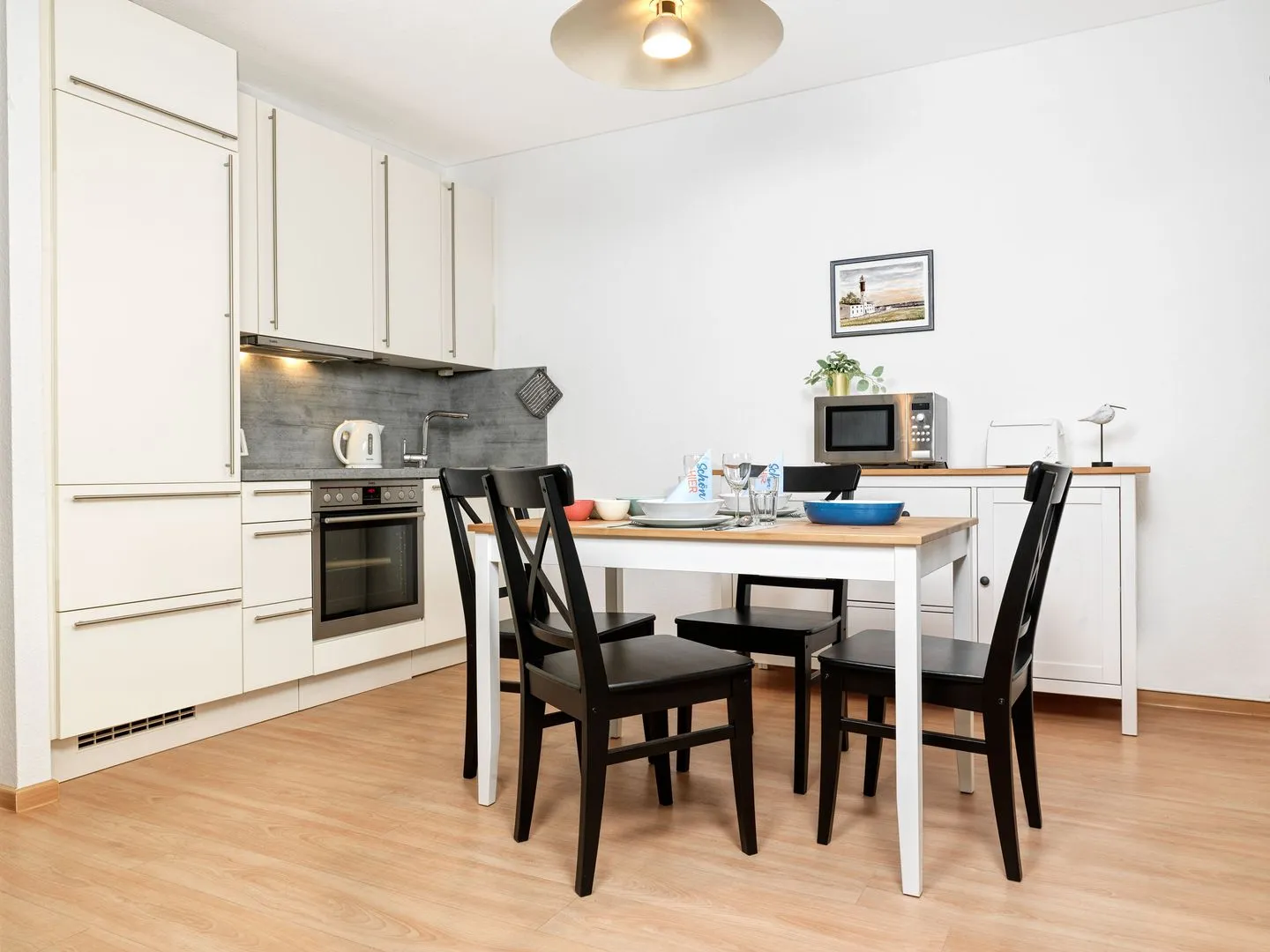 Appartements Am Reiterhof Klabautermann Timmendorf - Kitchen