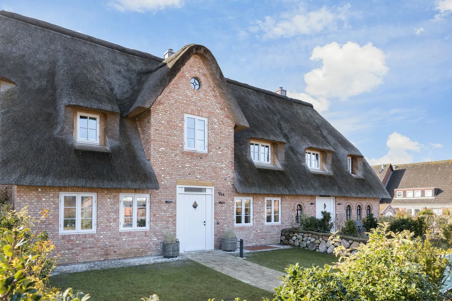Middenhus am Risgap Wenningstedt - Fassade / Eingang
