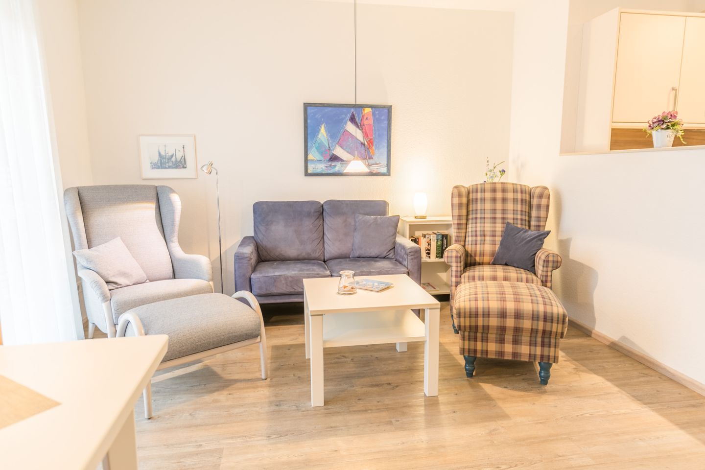Muschelkorb Wohnzimmer