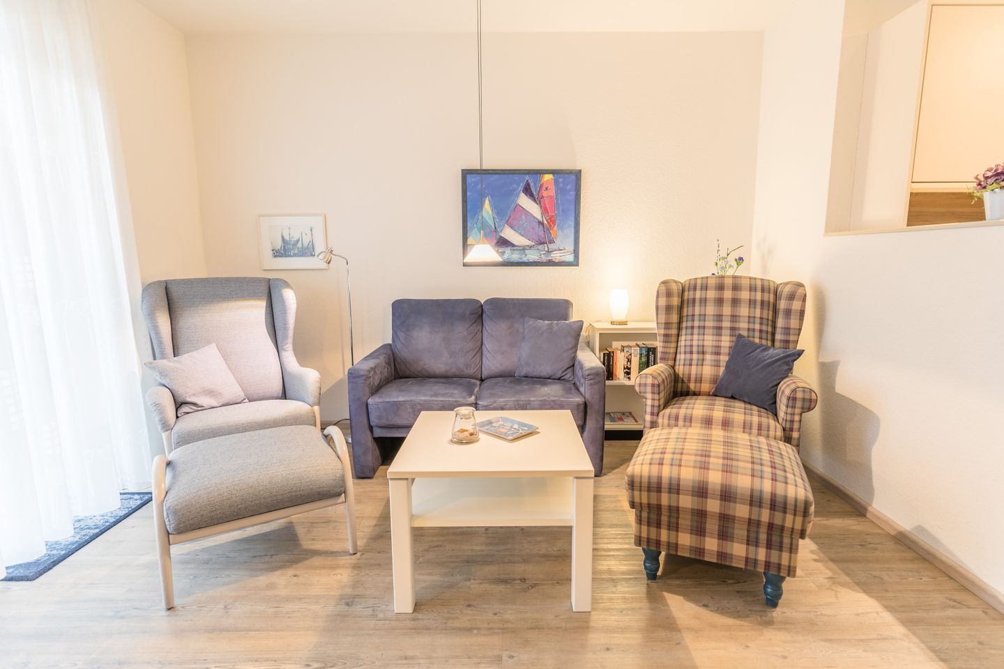 Muschelkorb Wohnzimmer