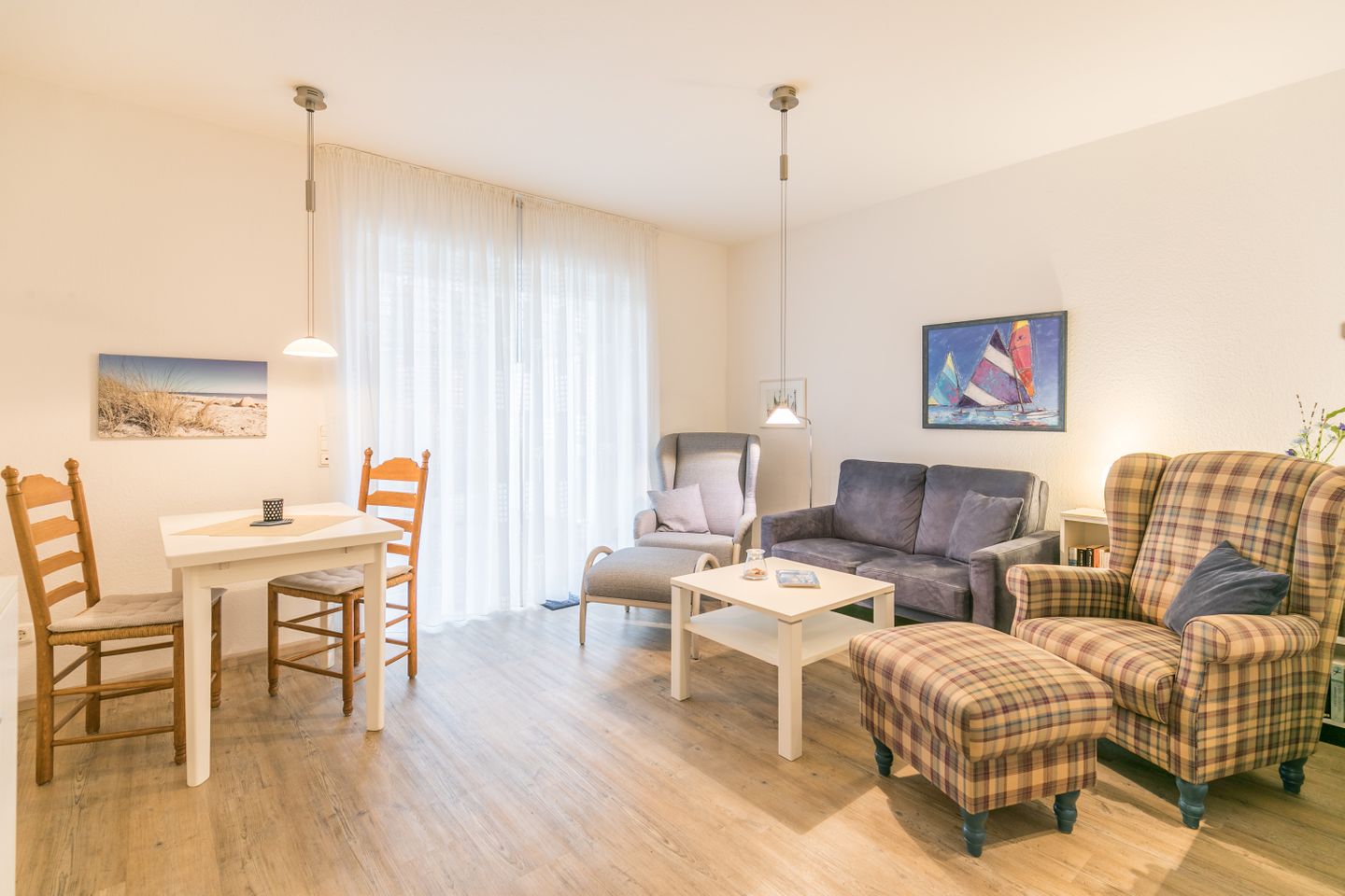 Muschelkorb Wohnzimmer