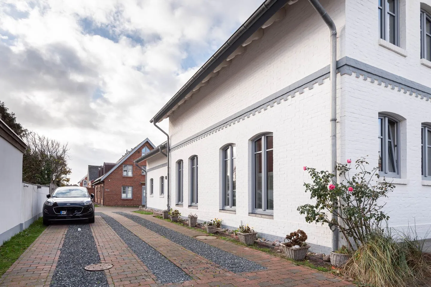 Stadtjuwel, App. 3 Westerland - Fassade / Eingang