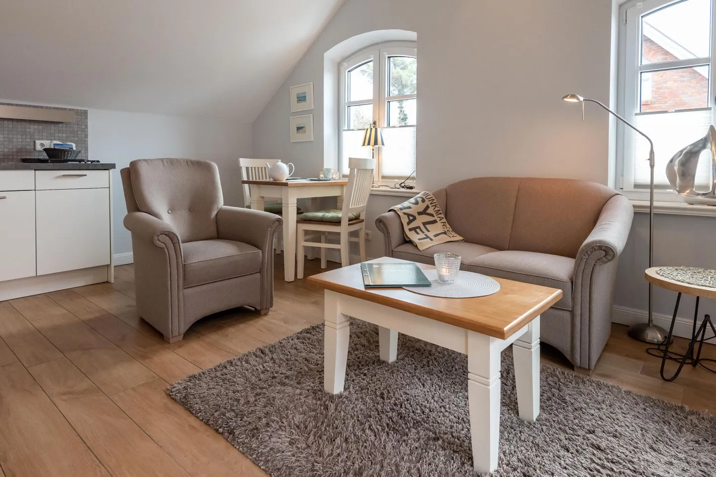 Stadtjuwel, App. 3 Westerland - Wohnzimmer