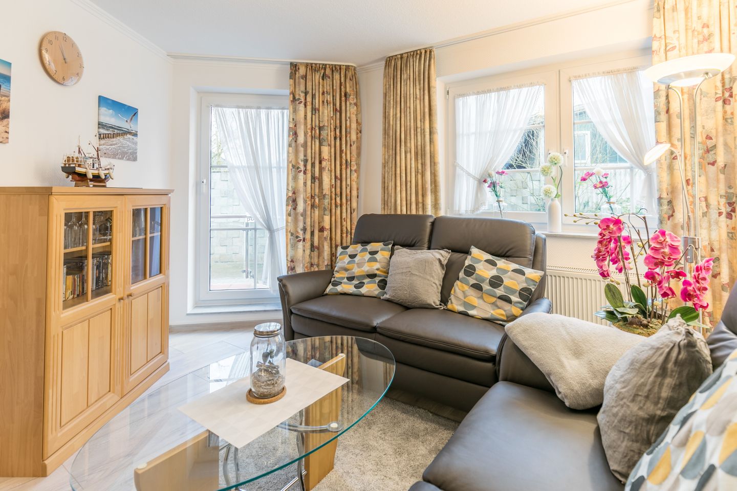 Residenz Rosengrund, Whg. E 6 Wohnzimmer