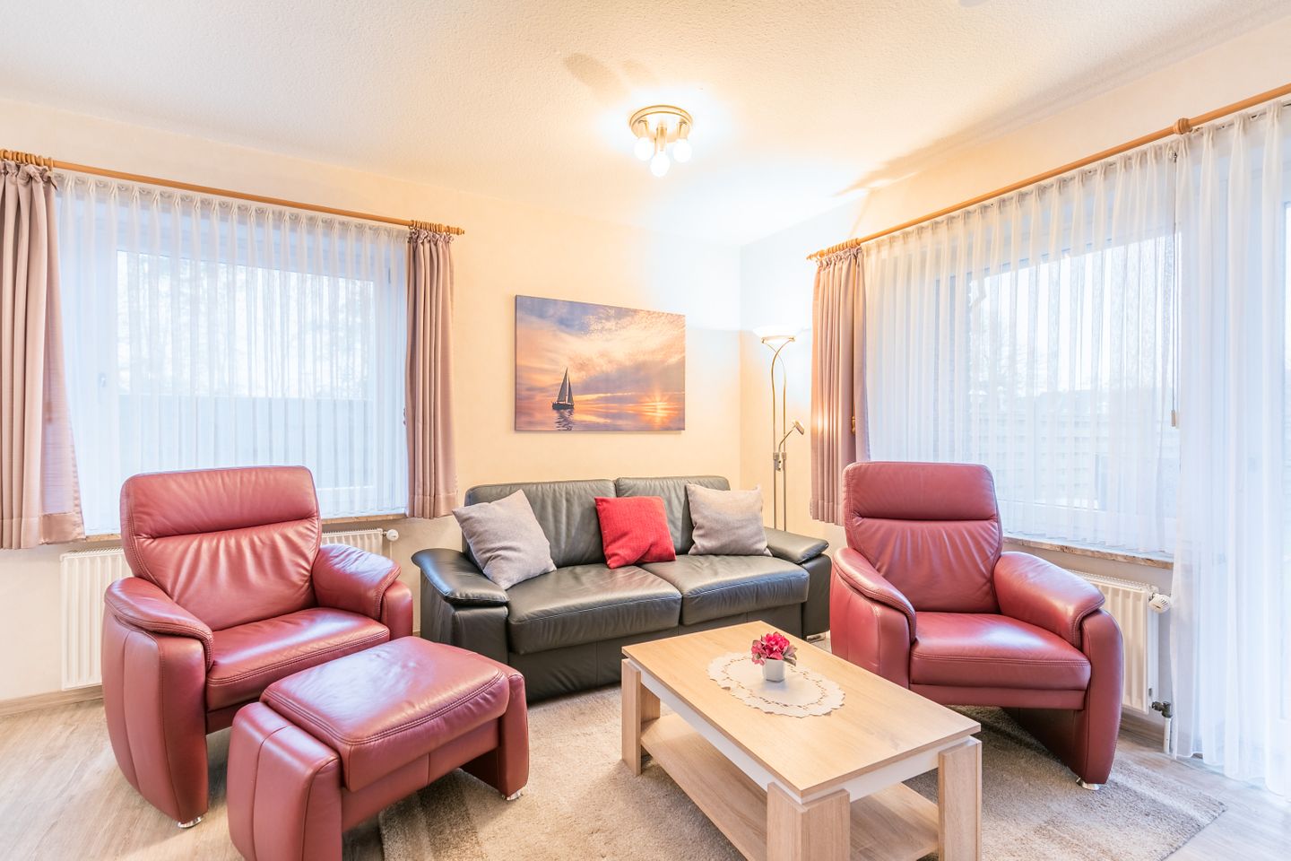 Am Altenhof Whg. 1 - Wohnzimmer