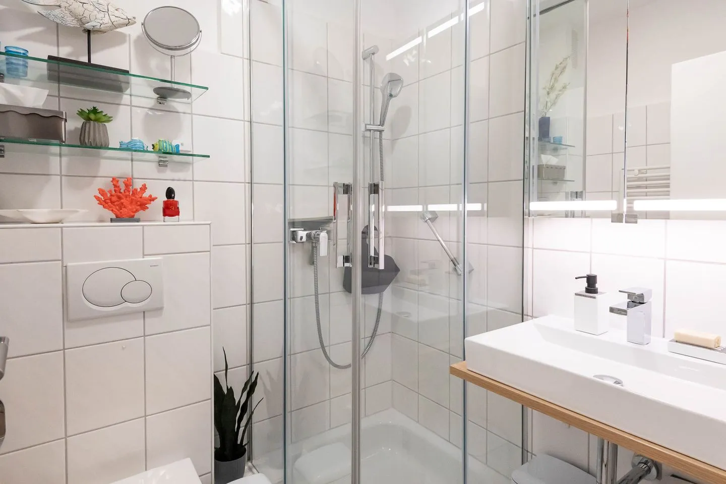 Appartement MEERzeit Wenningstedt - Badezimmer