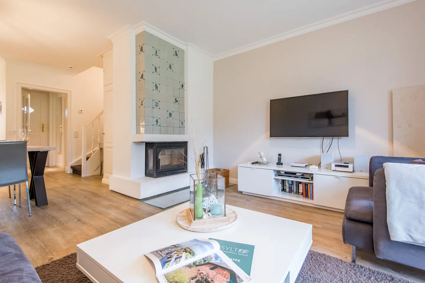 Haus Ameland, App. 3 Wenningstedt - Wohnzimmer