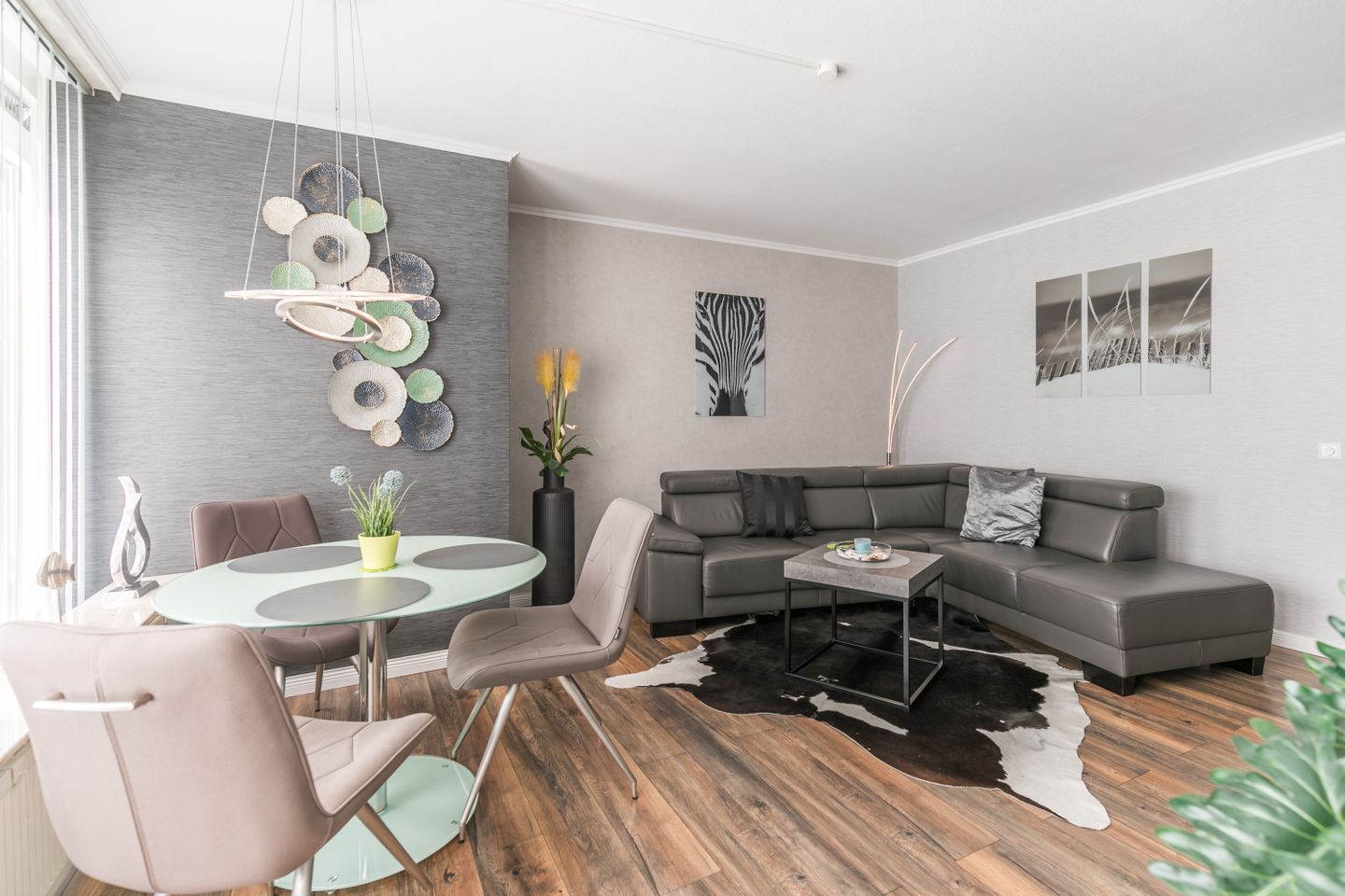 Hochhaus Whg. 54 / 5. OG, Wohnzimmer