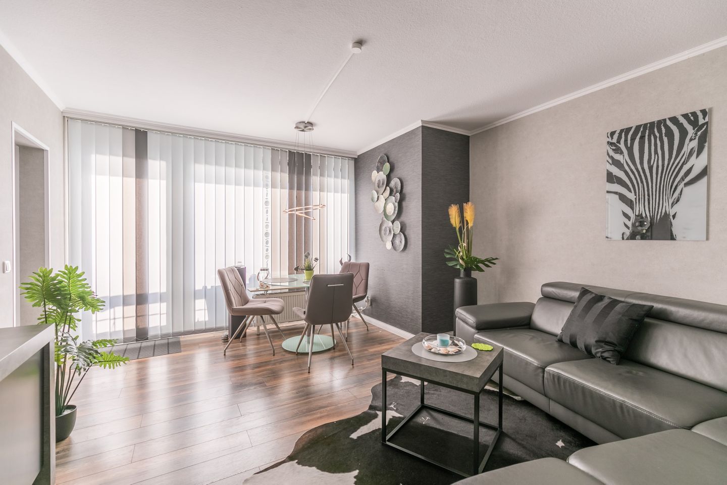 Hochhaus Whg. 54 / 5. OG, Wohnzimmer