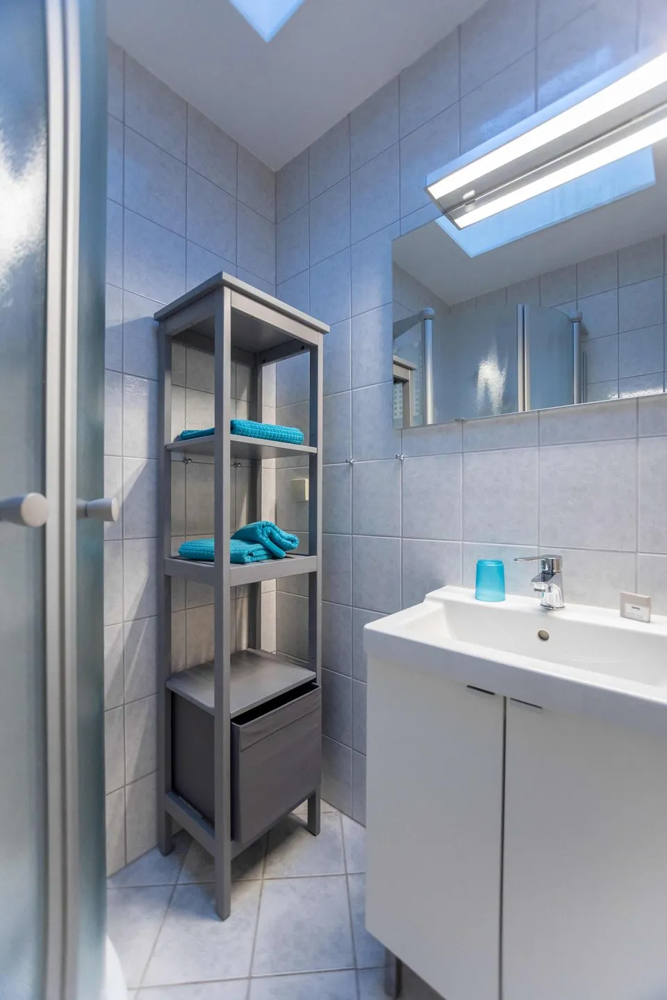 Ferienwohnung Beeke Wyk auf Föhr - Badezimmer