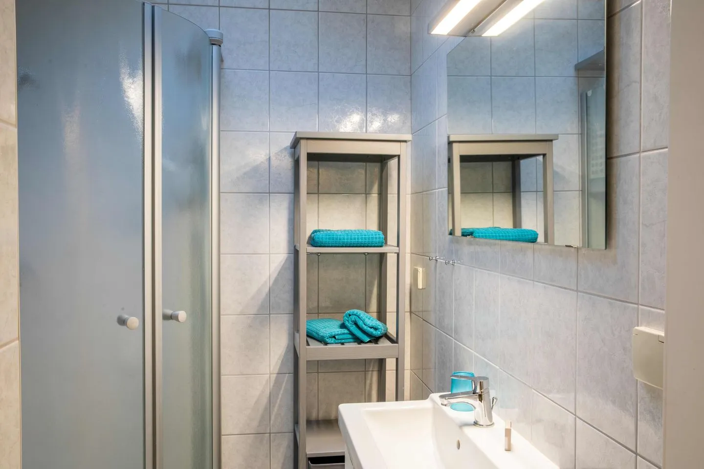 Ferienwohnung Beeke Wyk auf Föhr - Badezimmer