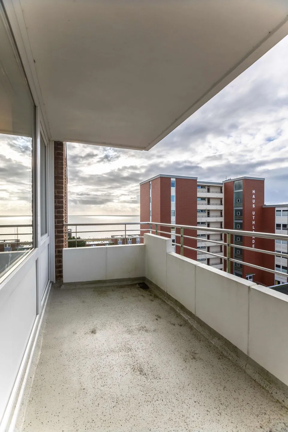 Haus Hooge Ferienwohnung Hooge 30 Wyk auf Föhr - Balkon