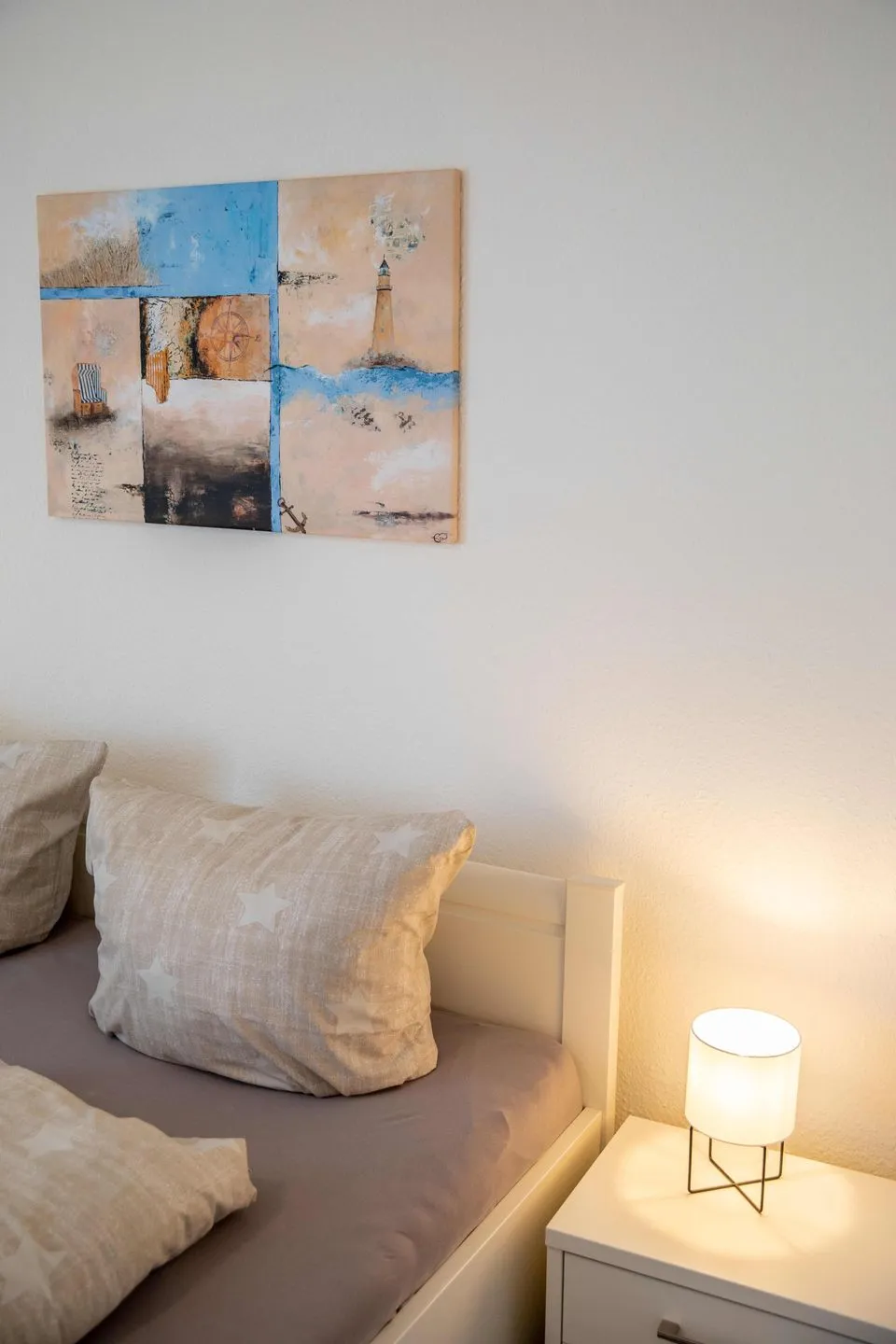 Haus Hooge Ferienwohnung Hooge 30 Wyk auf Föhr - Schlafzimmer