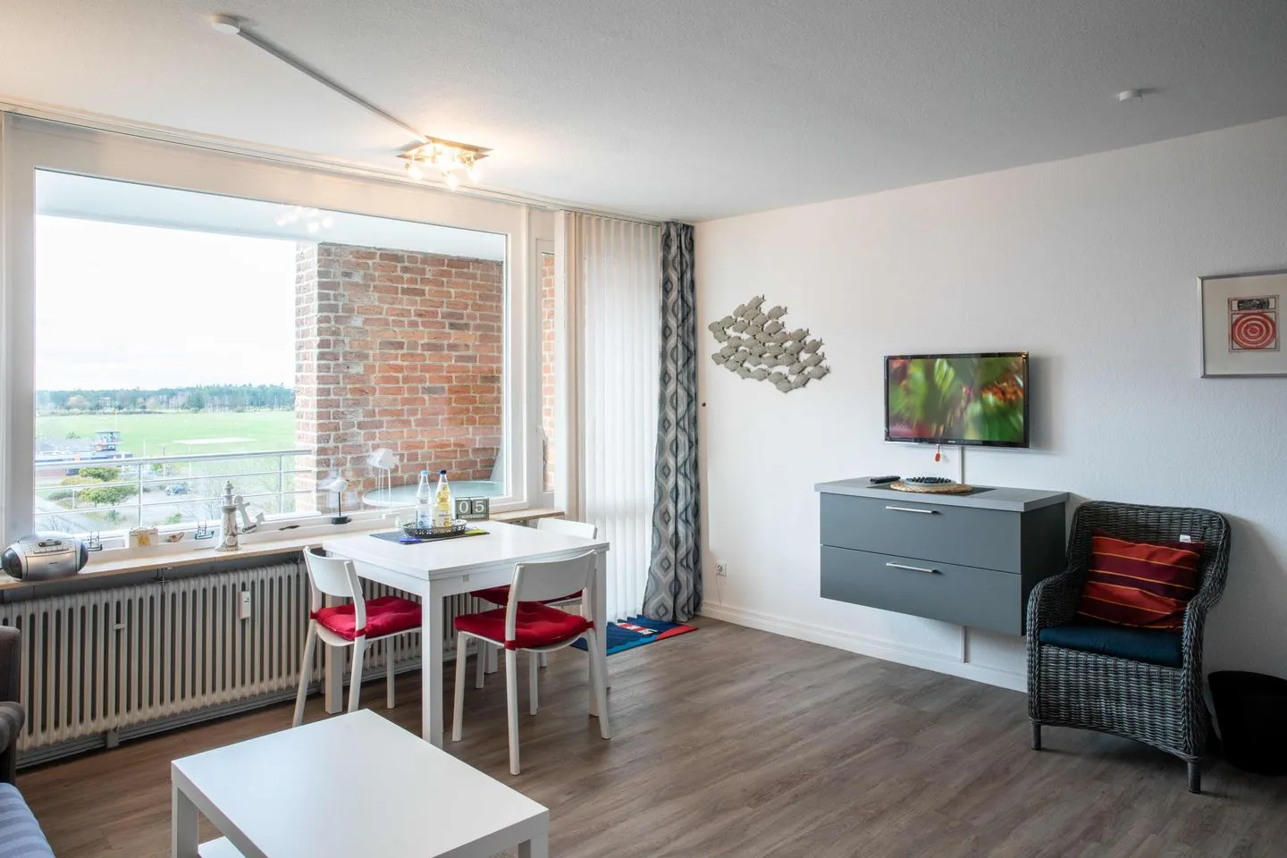Haus Hooge Ferienwohnung Hooge 30 Wyk auf Föhr - TV / Multimedia