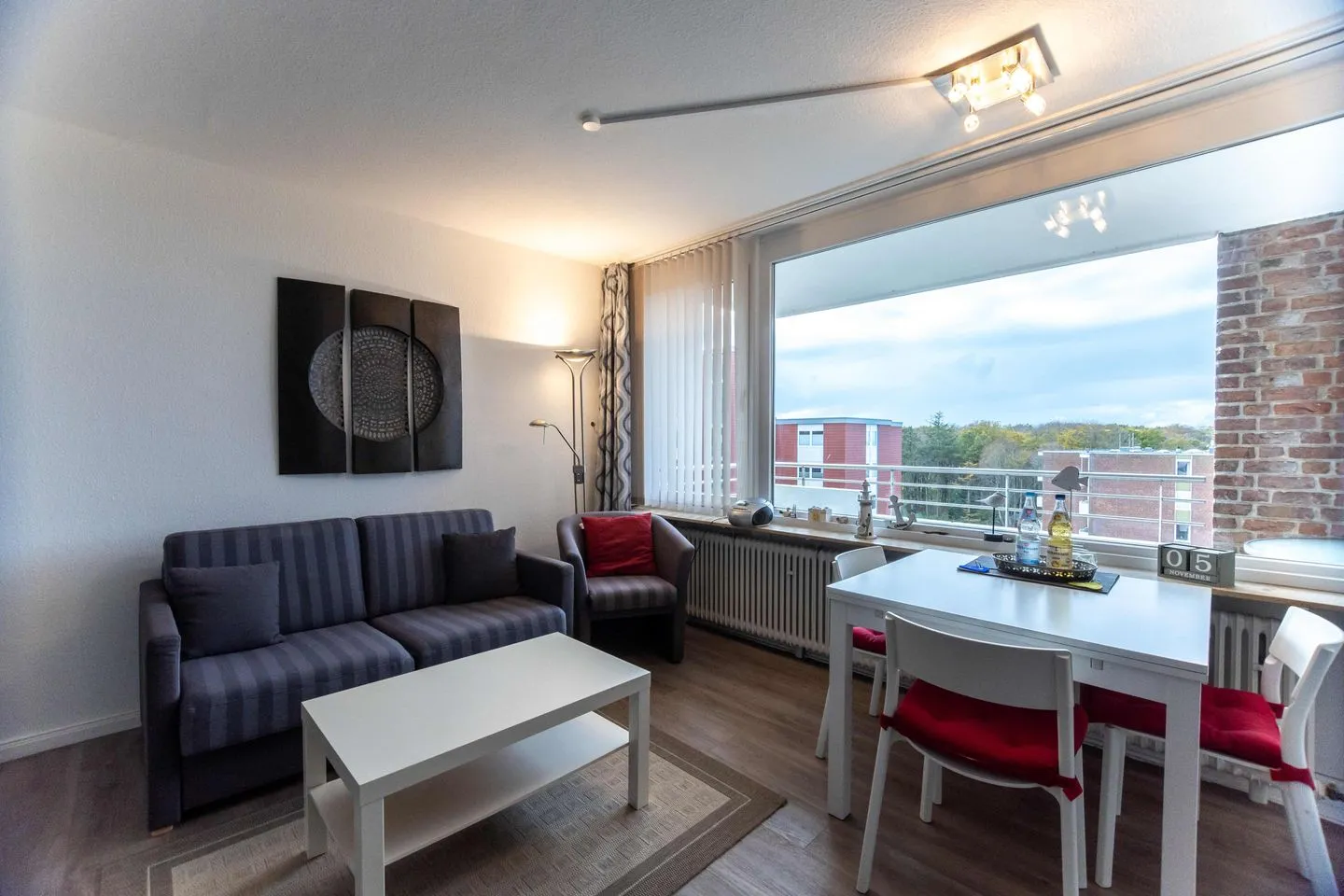 Haus Hooge Ferienwohnung Hooge 30 Wyk auf Föhr - Wohnzimmer