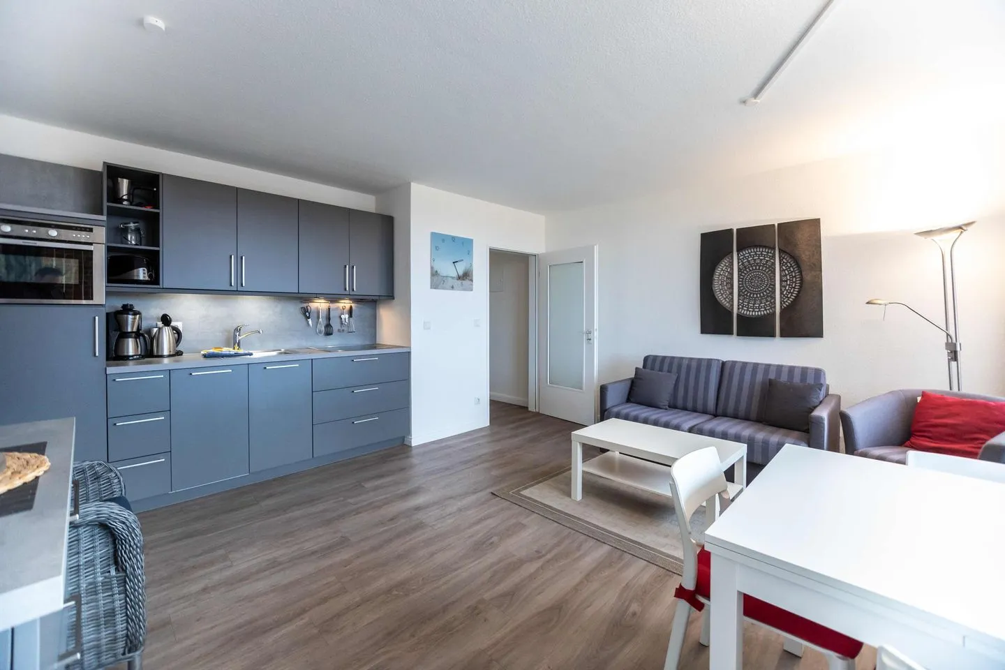 Haus Hooge Ferienwohnung Hooge 30 Wyk auf Föhr - Küche / Küchenzeile