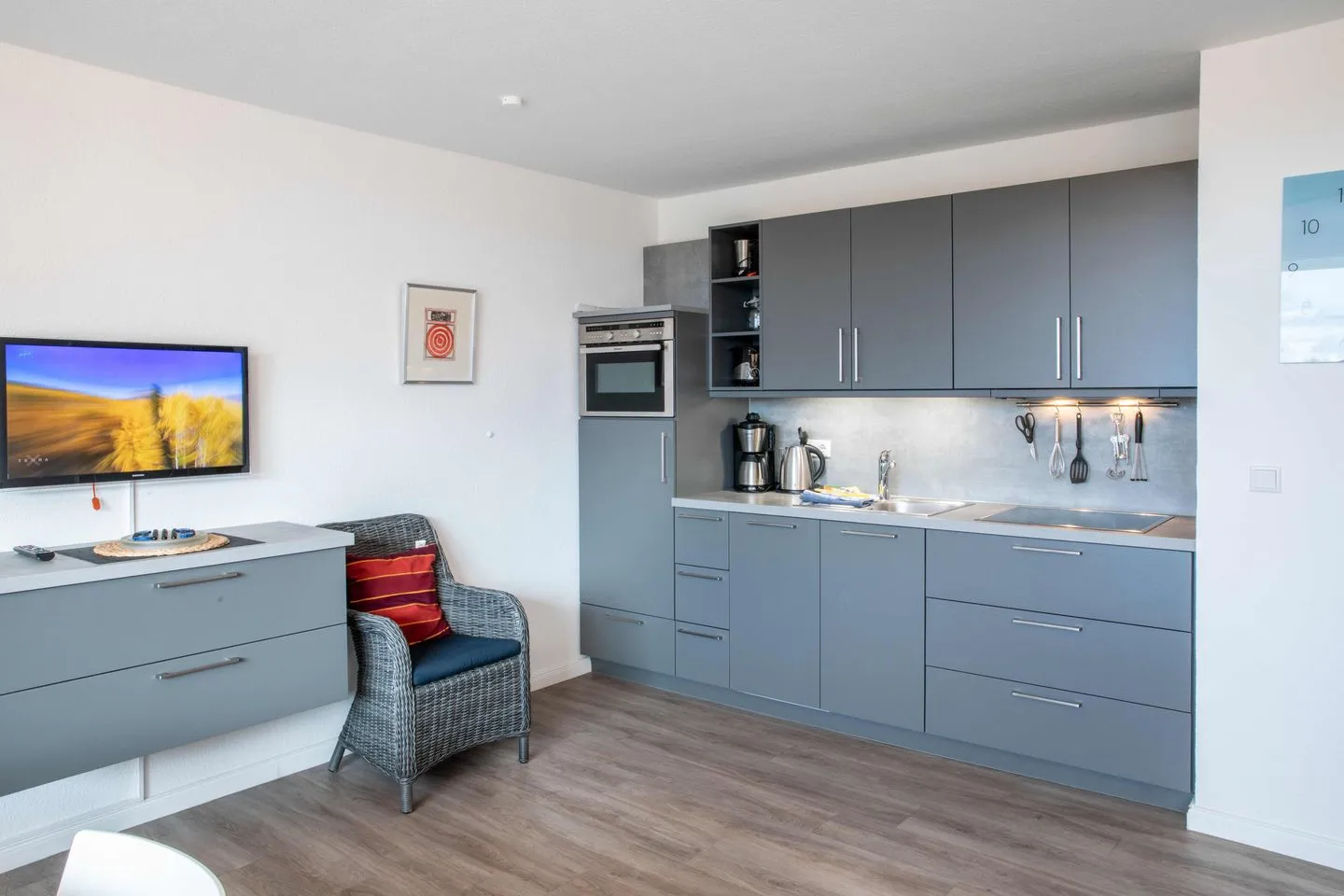 Haus Hooge Ferienwohnung Hooge 30 Wyk auf Föhr - Küche / Küchenzeile