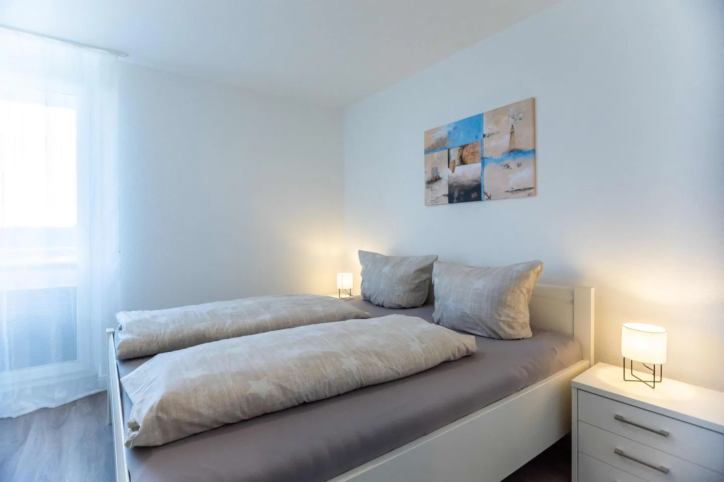 Haus Hooge Ferienwohnung Hooge 30 Wyk auf Föhr - Schlafzimmer