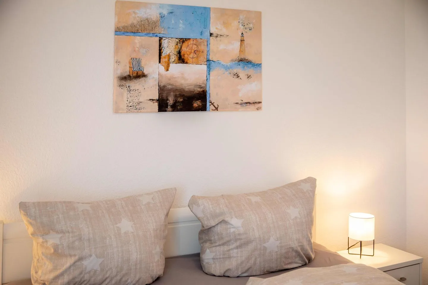 Haus Hooge Ferienwohnung Hooge 30 Wyk auf Föhr - Schlafzimmer