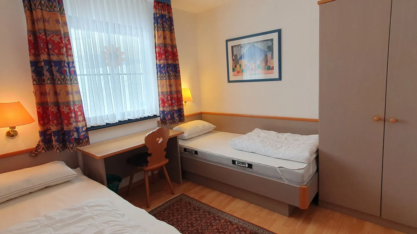 Feriendorf Hochbergle Haus 111 Lechbruck am See - Schlafzimmer