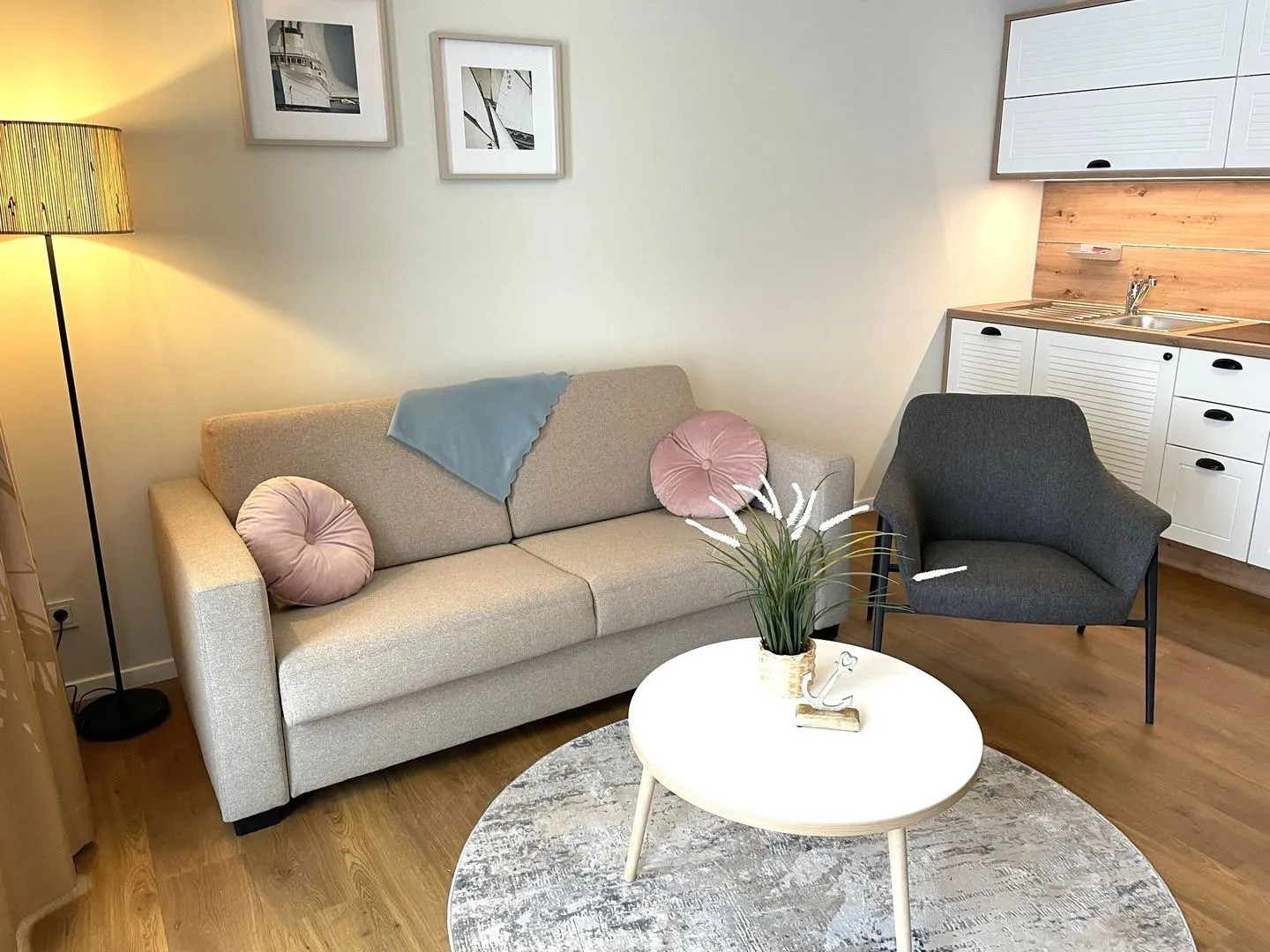 Haus Zingst Appartement 21 Zingst - Wohnzimmer